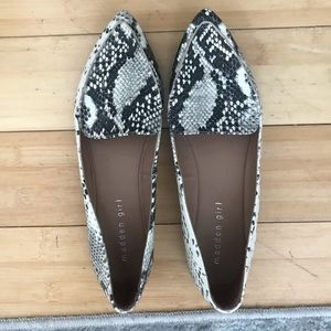 Madden girl Snakeskin loafers
